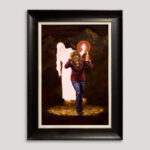Original Painting - Portrait of a Modern Mother