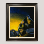 Original Painting - Nephi and Laban