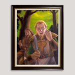 Original Painting - Orcs in My Forest!