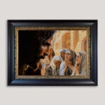 Weep Not, original painting, framed